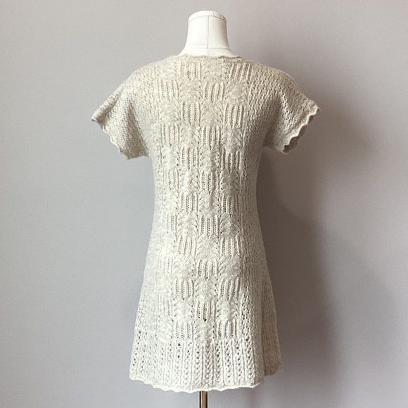 Anthropologie “sparrow” Pointelle Sweater Dress - Size S - Picture 2 of 9